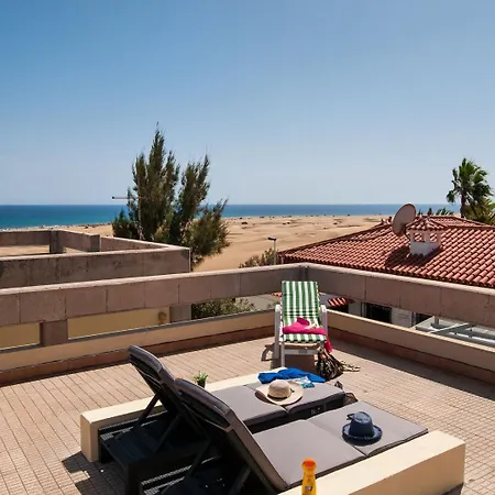 Vista Dunas Maspalomas Casa Verde Playa del Ingles  Exterior photo